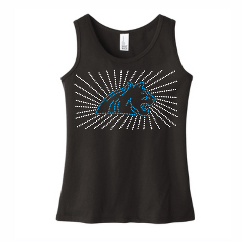 Bluegrass Athletics - Girls / Ladies Rhinestone Tank 2024 Design