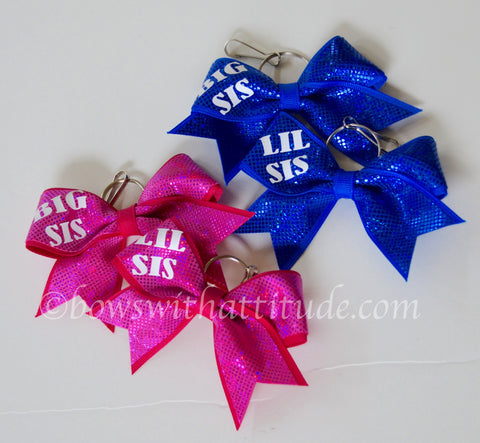 SET - BIG SIS / LIL SIS Keychains