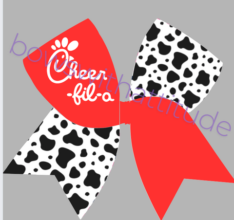 Cheer Fil A Bow