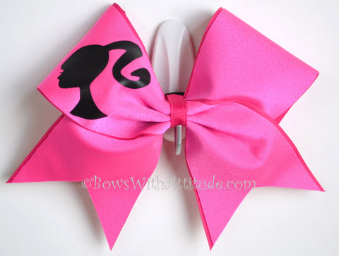 Novelty - Hot Pink Barbie Icon Bow