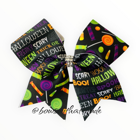 Holiday - Halloween Trick or Treat Bow